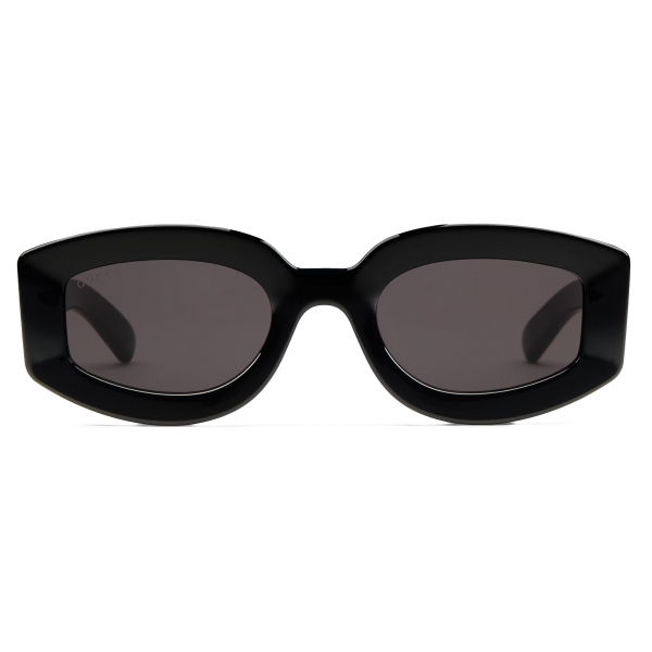 Gucci - Geometric Sunglasses - Black - Gucci Eyewear