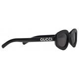 Gucci - Geometric Sunglasses - Black - Gucci Eyewear