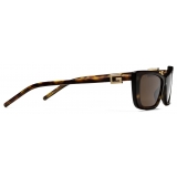 Gucci - Cat Eye Sunglasses - Dark Tortoiseshell - Gucci Eyewear