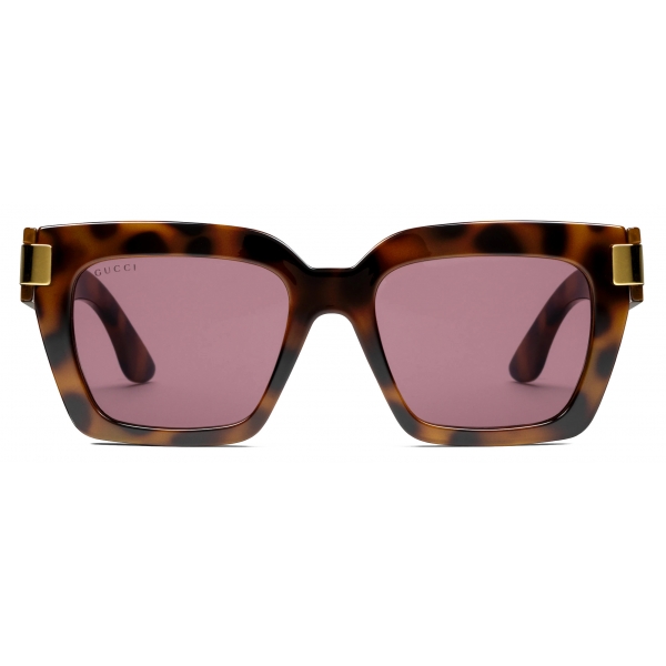 Gucci - Occhiale da Sole Cat Eye - Tartaruga - Gucci Eyewear