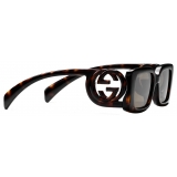 Gucci - Rectangular Sunglasses - Tortoiseshell - Gucci Eyewear