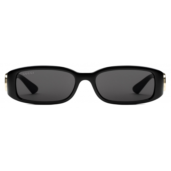 Gucci - Occhiale da Sole Rettangolare - Nero - Gucci Eyewear