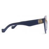 Loewe - Occhiali da Sole Retro Screen - Blu Navy - Loewe Eyewear