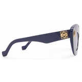 Loewe - Occhiali da Sole Retro Screen - Blu Navy - Loewe Eyewear