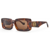 Loewe - Rectangular Sunglasses - Havana - Loewe Eyewear