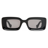 Loewe - Rectangular Sunglasses - Black - Loewe Eyewear