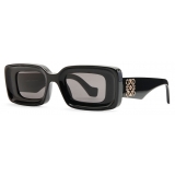 Loewe - Occhiali da Sole Rettangolari - Nero - Loewe Eyewear