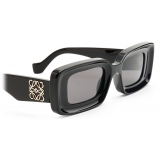 Loewe - Rectangular Sunglasses - Black - Loewe Eyewear