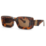 Loewe - Rectangular Sunglasses - Havana - Loewe Eyewear