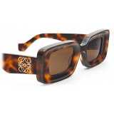 Loewe - Rectangular Sunglasses - Havana - Loewe Eyewear