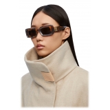 Loewe - Rectangular Sunglasses - Havana - Loewe Eyewear