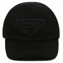 Prada - Black Denim Baseball Cap - Prada Exclusive Luxury Collection