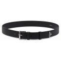 Prada - Black Triangle Logo Belt - Prada Exclusive Luxury Collection