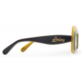 Loewe - Multilayer Rectangular Sunglasses - Multicolor/Black - Loewe Eyewear