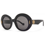 Loewe - Occhiali da Sole Round Screen - Nero - Loewe Eyewear