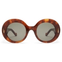 Loewe - Occhiali da Sole Round Screen - Havana - Loewe Eyewear