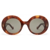 Loewe - Round Screen Sunglasses - Havana - Loewe Eyewear