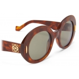 Loewe - Occhiali da Sole Round Screen - Havana - Loewe Eyewear