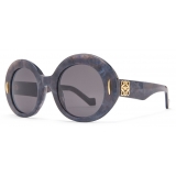 Loewe - Round Screen Sunglasses - Black Marble - Loewe Eyewear