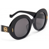 Loewe - Occhiali da Sole Round Screen - Nero - Loewe Eyewear