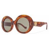 Loewe - Occhiali da Sole Round Screen - Havana - Loewe Eyewear