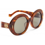 Loewe - Occhiali da Sole Round Screen - Havana - Loewe Eyewear