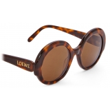 Loewe - Occhiali da Sole Round Slim - Havana - Loewe Eyewear