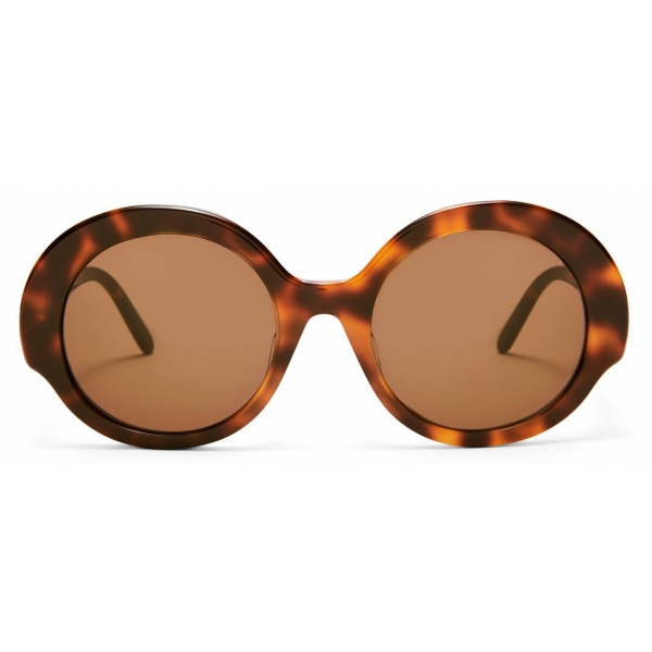 Loewe - Occhiali da Sole Round Slim - Havana - Loewe Eyewear