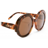 Loewe - Occhiali da Sole Round Slim - Havana - Loewe Eyewear