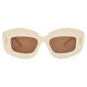 Loewe - Occhiali da Sole Screen - Avorio - Loewe Eyewear