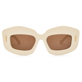 Loewe - Occhiali da Sole Screen - Avorio - Loewe Eyewear