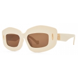 Loewe - Occhiali da Sole Screen - Avorio - Loewe Eyewear