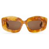 Loewe - Screen Sunglasses - Marble Camel - Loewe Eyewear