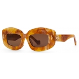 Loewe - Screen Sunglasses - Marble Camel - Loewe Eyewear