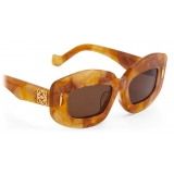 Loewe - Screen Sunglasses - Marble Camel - Loewe Eyewear