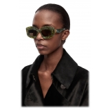 Loewe - Occhiali da Sole Screen - Verde Marmo - Loewe Eyewear