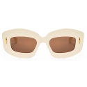 Loewe - Occhiali da Sole Screen - Avorio - Loewe Eyewear