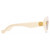 Loewe - Occhiali da Sole Screen - Avorio - Loewe Eyewear