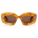 Loewe - Occhiali da Sole Screen - Cammello Marmo - Loewe Eyewear