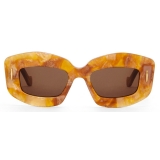 Loewe - Screen Sunglasses - Marble Camel - Loewe Eyewear