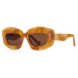 Loewe - Screen Sunglasses - Marble Camel - Loewe Eyewear