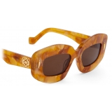 Loewe - Occhiali da Sole Screen - Cammello Marmo - Loewe Eyewear