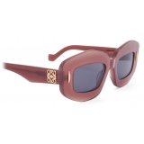 Loewe - Screen Sunglasses - Burgundy - Loewe Eyewear