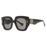 Loewe - Occhiali da Sole Square Screen in Acetato - Nero - Loewe Eyewear