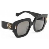 Loewe - Square Screen Sunglasses in Acetate - Black - Loewe Eyewear