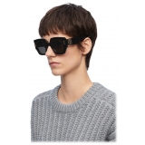 Loewe - Occhiali da Sole Square Screen in Acetato - Nero - Loewe Eyewear