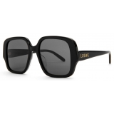 Loewe - Occhiali da Sole Square Slim - Nero - Loewe Eyewear