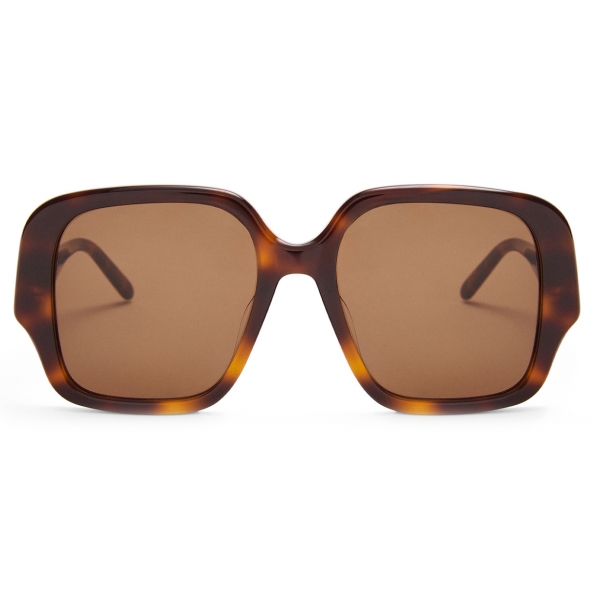 Loewe - Square Slim Sunglasses - Havana - Loewe Eyewear