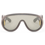 Loewe - Occhiali da Sole Wave Mask - Nero Olografico - Loewe Eyewear