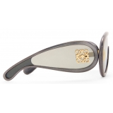 Loewe - Occhiali da Sole Wave Mask - Nero Olografico - Loewe Eyewear